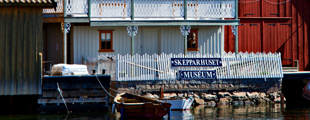 Skepparhuset, ett museum pa Gullholmen.